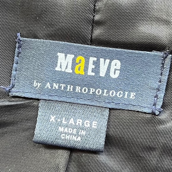 Maeve Faux Leather Femme Moto Jacket Black Womens XL - Picture 15 of 16